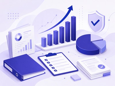 Grafico risultati gara d'appalto e crescita aziendale