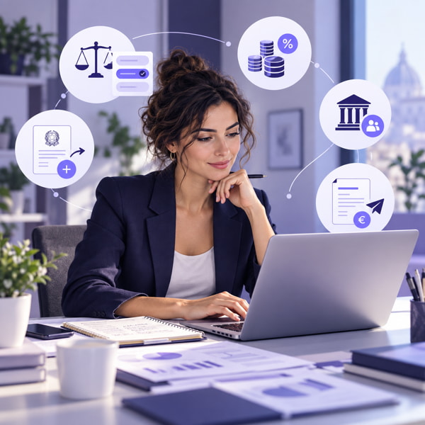 Libero professionista con partita IVA, regime fiscale, contributi e adempimenti